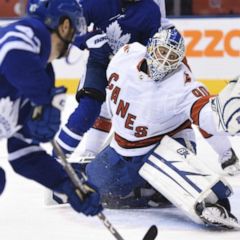 Zamboni driver called up as backup goalie to save the game
