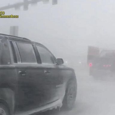 VIDEO: Winter blast as 2 storms bring heavy snow to Midwest