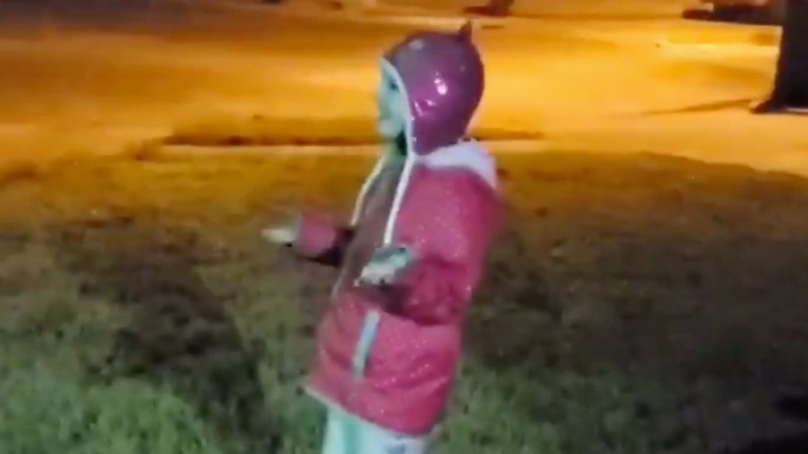 VIDEO: Texas girl has perfect reaction to her first snowfall