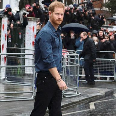 VIDEO: Prince Harry and Jon Bon Jovi recreate iconic Abbey Road Beatles cover 