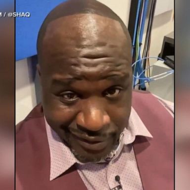 VIDEO: Shaquille O’Neal loses bet to Dwyane Wade, forced to show receding hairline