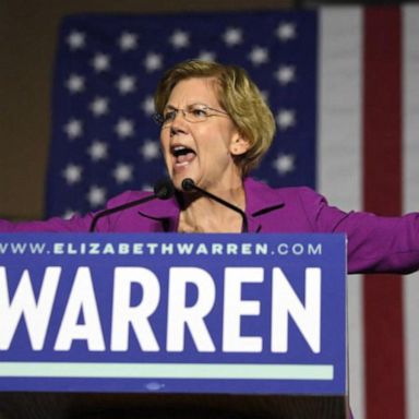 VIDEO: All eyes on Elizabeth Warren as Joe Biden gains ground