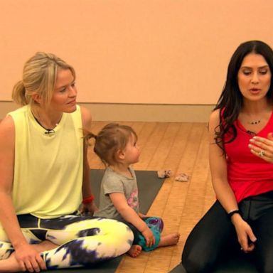 VIDEO: Sara and Hilaria Baldwin's momfessions in the wild