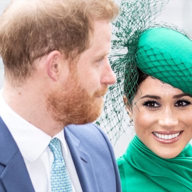 VIDEO: Harry and Meghan leave last public engagement as senior members of the royal family 