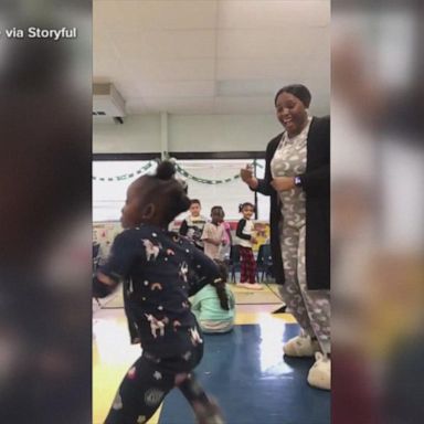 VIDEO: Pre-schooler dances after musical chairs loss