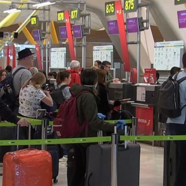 VIDEO: Europe travel ban goes into effect