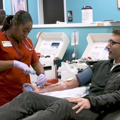 VIDEO: Red Cross encourages donations even though blood drives canceled due to coronavirus 