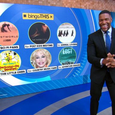 VIDEO: Michael Strahan shares his bingeable picks