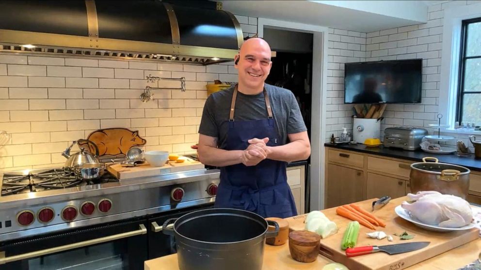VIDEO: Chef Michael Symon shares his favorite and easy chicken soup recipe 