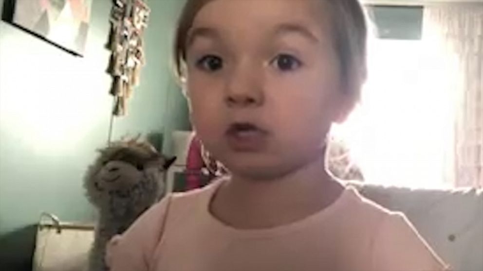VIDEO: 5-year-old gives her take on how to stay calm during the coronavirus shutdown