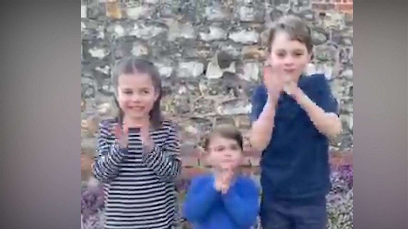 VIDEO: The Royal Family shares sweet message for medical professionals fighting coronavirus