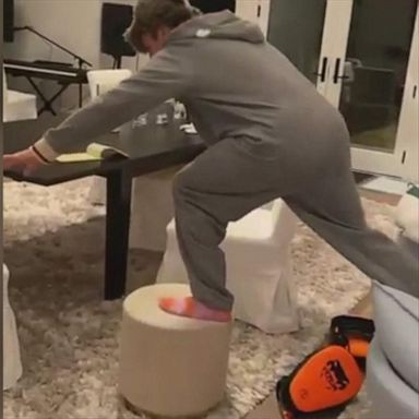 VIDEO: Celebs like Justin Bieber show how they entertain themselves at home