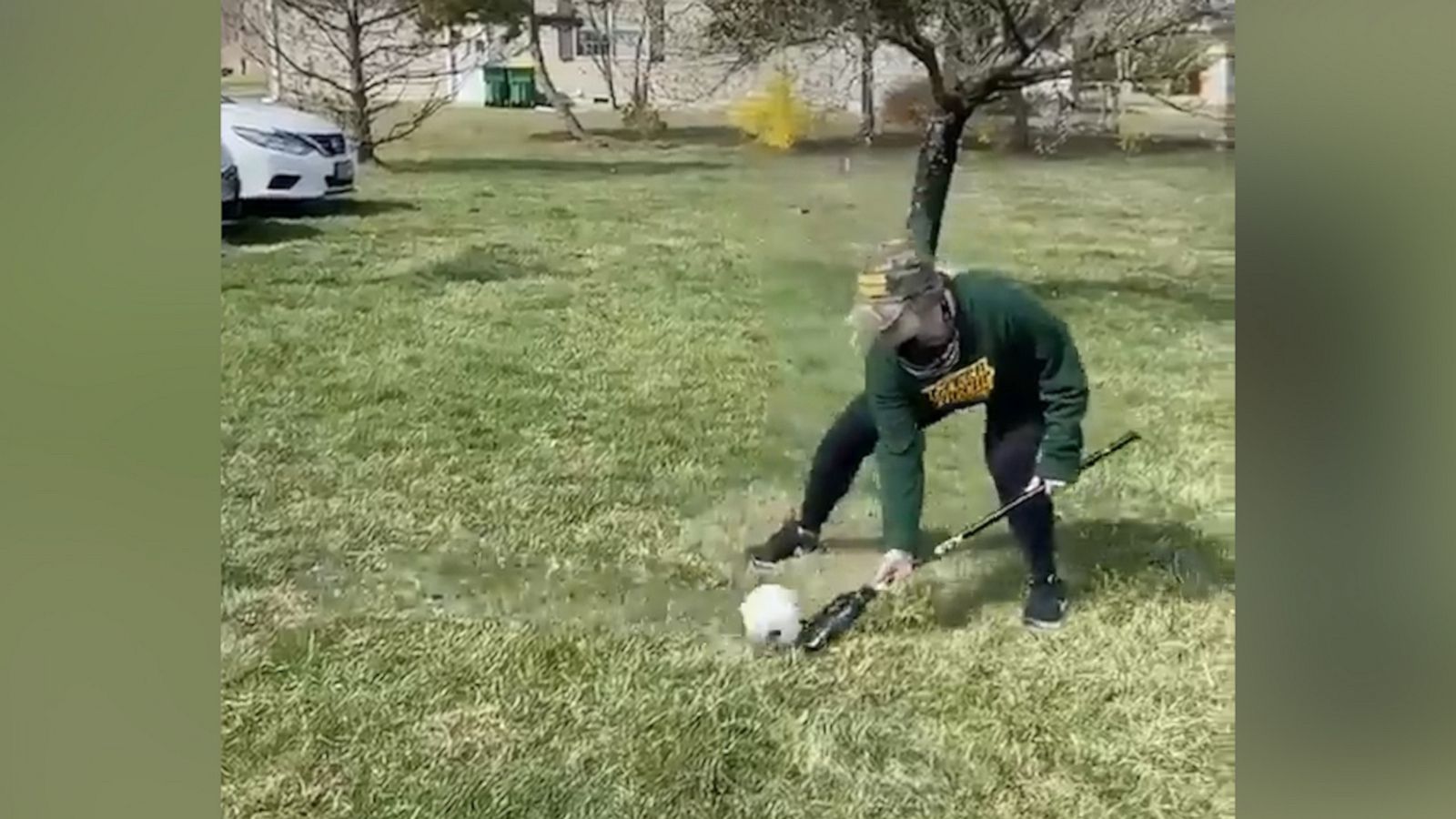 VIDEO: These Maryland college athletes found a way to practice together while school is out