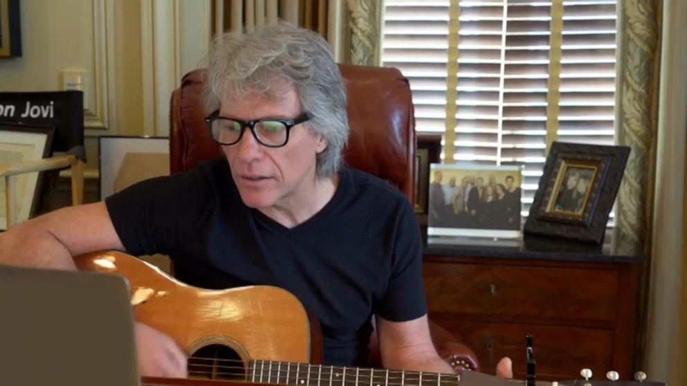 VIDEO: Jon Bon Jovi gives an update about his son and bandmate