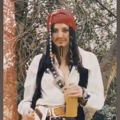 VIDEO: These women dressed up as the spitting image of Captain Jack Sparrow and Mary Poppins