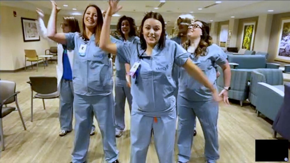 VIDEO: Nurse Kala Baker brings joy to many by dancing on TikTok