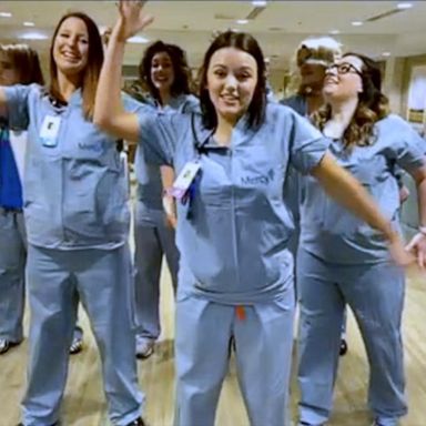 VIDEO: Nurse Kala Baker brings joy to many by dancing on TikTok