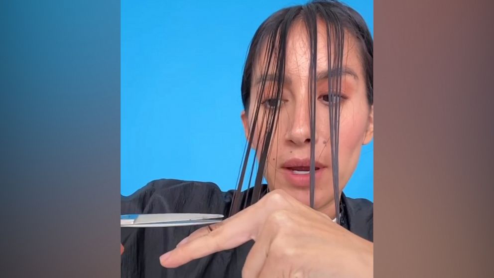 How To Cut Your Own Hair At Home Gma