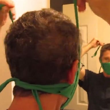 VIDEO: Have a clean t-shirt to spare? That’s all you need to make this face mask