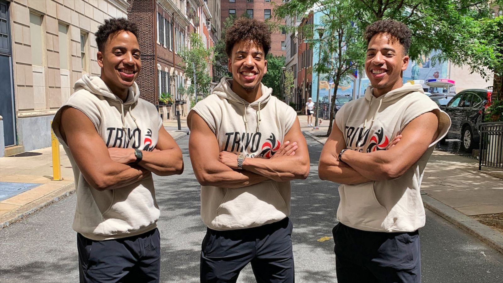 VIDEO: These fitness triplets gave us and tips and moves to exercise right at home