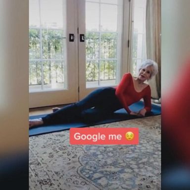 VIDEO: Jane Fonda joins TikTok, revives 'The Jane Fonda Workout'