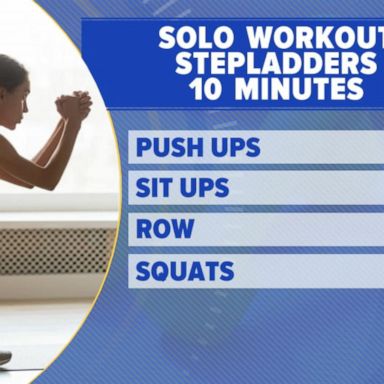 VIDEO: At-home workouts requiring no equipment