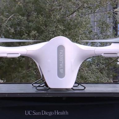 VIDEO: Drones could help transport supplies, coronavirus tests