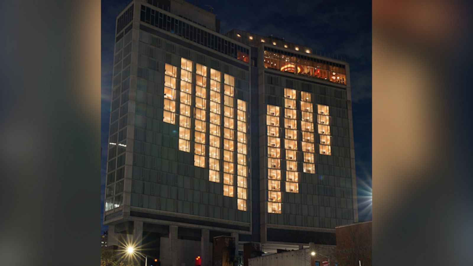 VIDEO: Hotels are lighting up hearts for health care workers