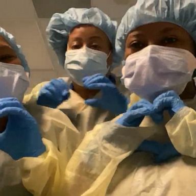 VIDEO: Atlanta healthcare workers share message from NYC hospital