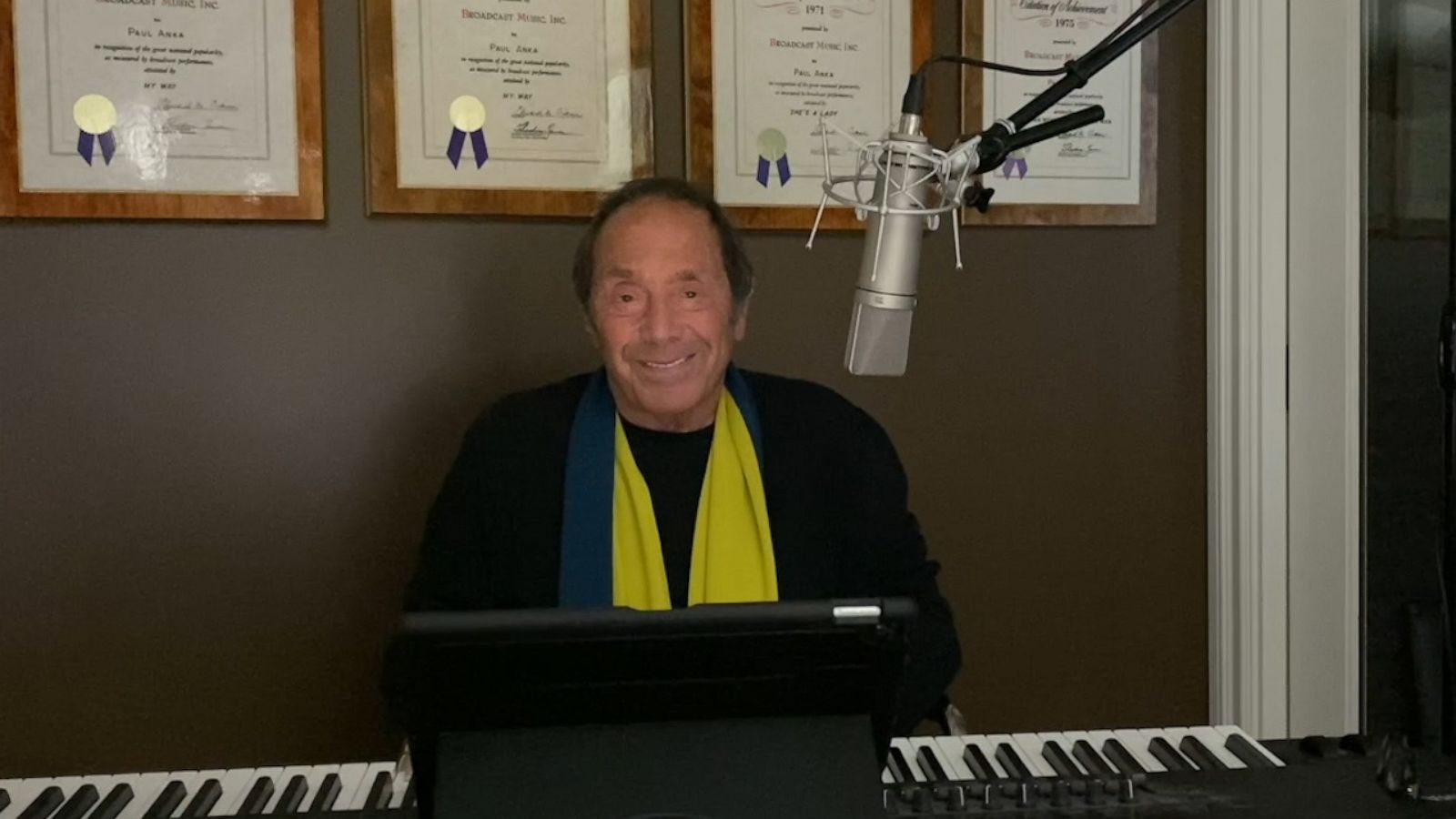 VIDEO: Paul Anka rewrote ‘Put Your Head On My Shoulder’ for our new normal