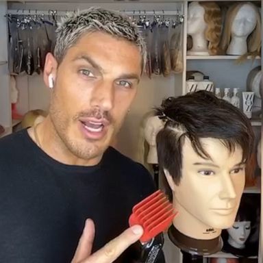 VIDEO: Kim Kardashian's hairstylist shows us how to give a men's haircut at home 