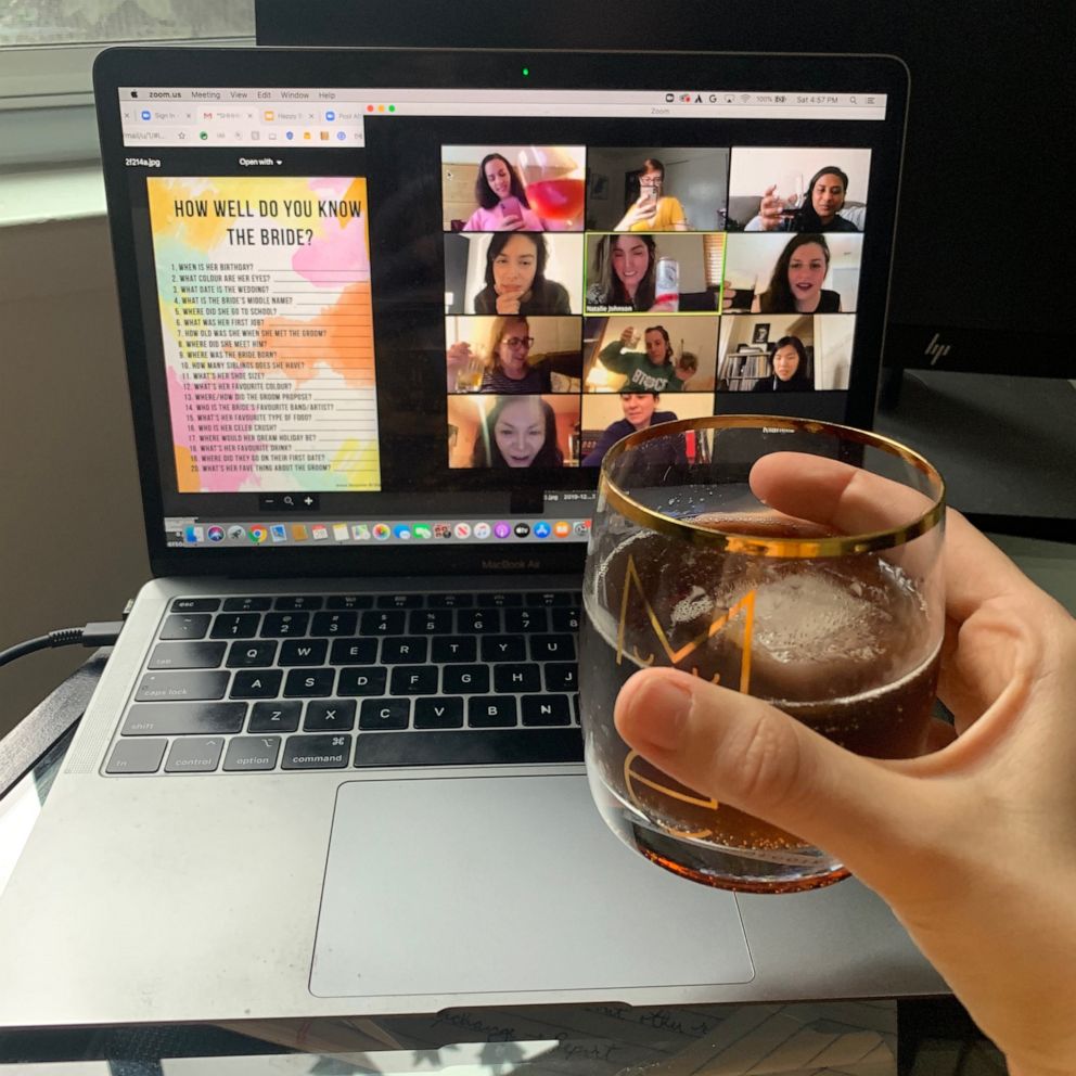 Maid of Honor Mary Jo Madda threw an “epic” virtual bachelorette party for her friend.