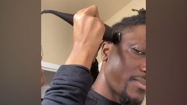 I cut my partner's hair at home and here's what happened - Good Morning  America