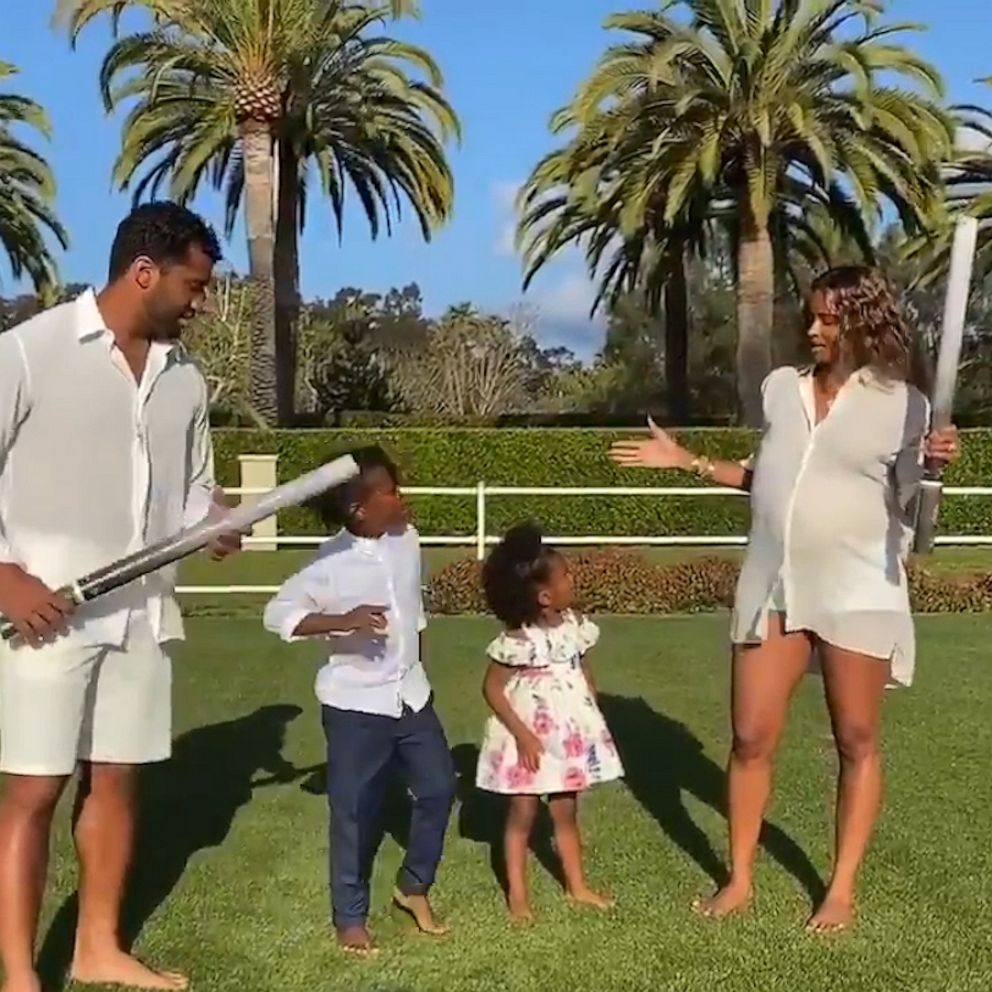 Ciara Sex Videos - Ciara and Russell Wilson reveal their baby's sex in amazing family video -  Good Morning America