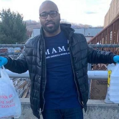 VIDEO: This man has delivered hundreds of meals to senior citizens during the pandemic