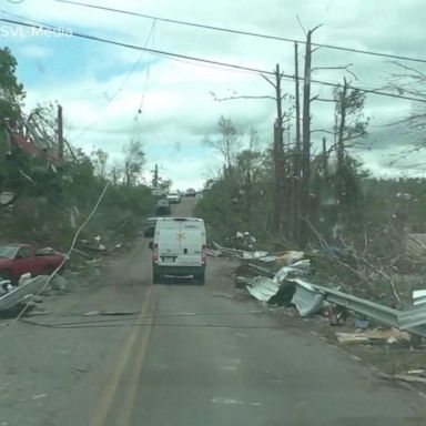 VIDEO: Millions brace for dangerous weather, deadly tornado outbreak in South