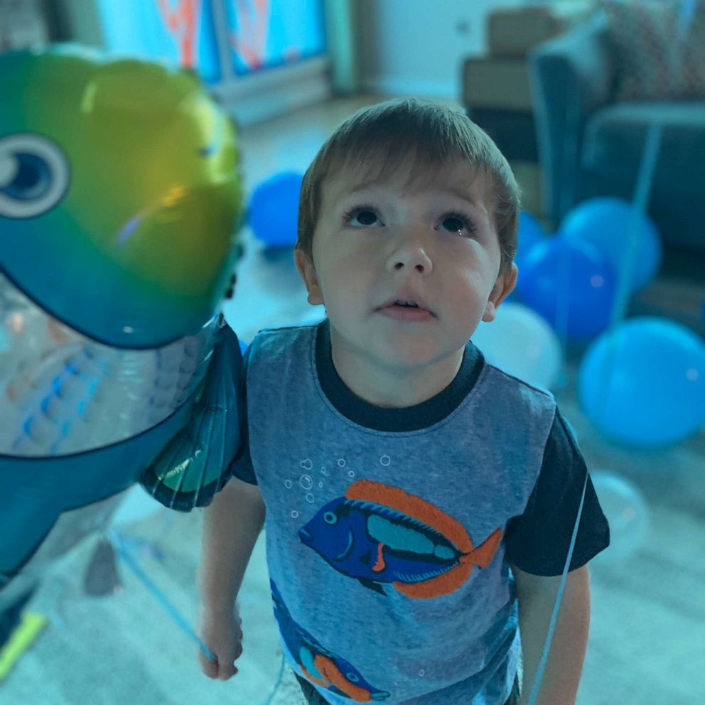 VIDEO: Mom transforms house into under the sea aquarium for son’s birthday in quarantine