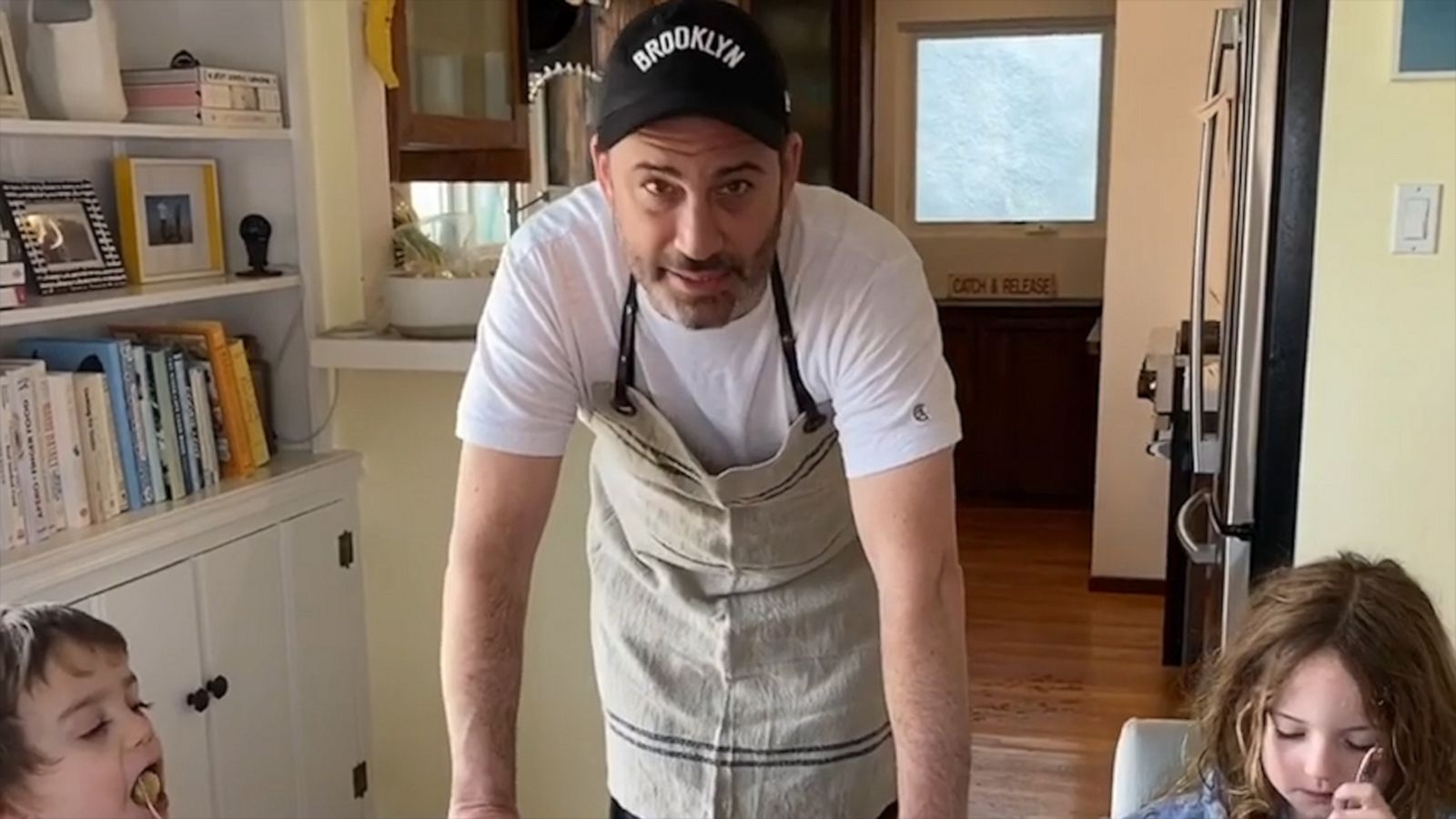 VIDEO: Jimmy Kimmel says this is the only dinner recipe his kids will eat