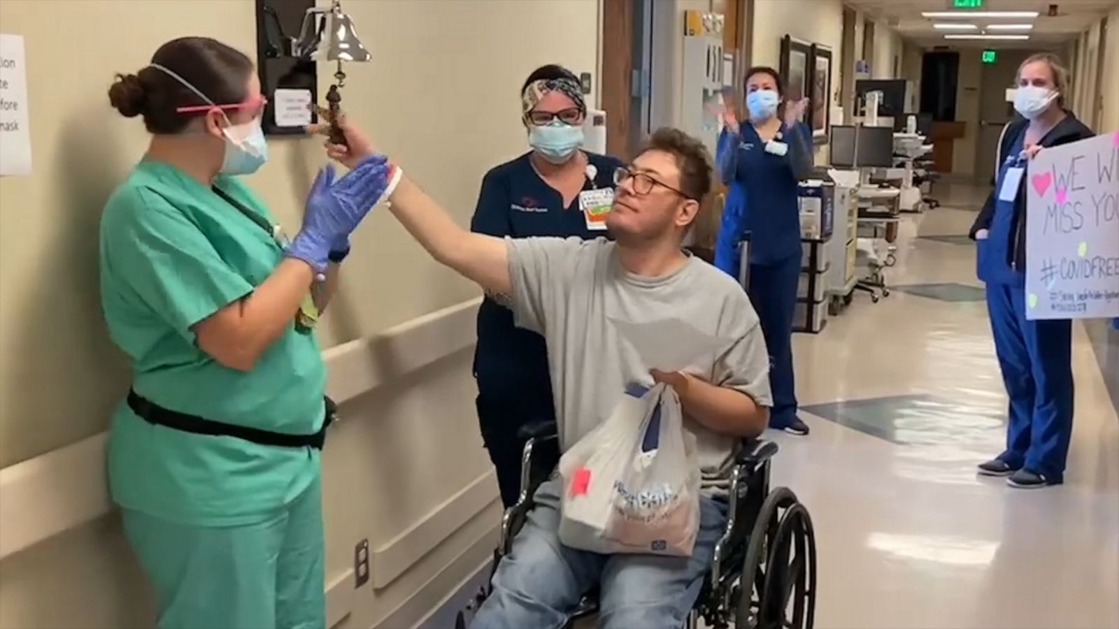 VIDEO: This man spent 28 days in the hospital fighting COVID-19