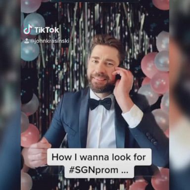 VIDEO: John Krasinski hosted a virtual prom