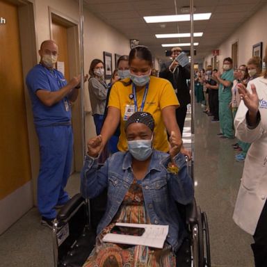 VIDEO: New Orleans hospital celebrates 1,500th COVID-19 patient discharge