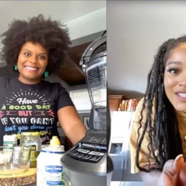 VIDEO: Tabitha Brown makes her vegan chickpea 'untuna' salad