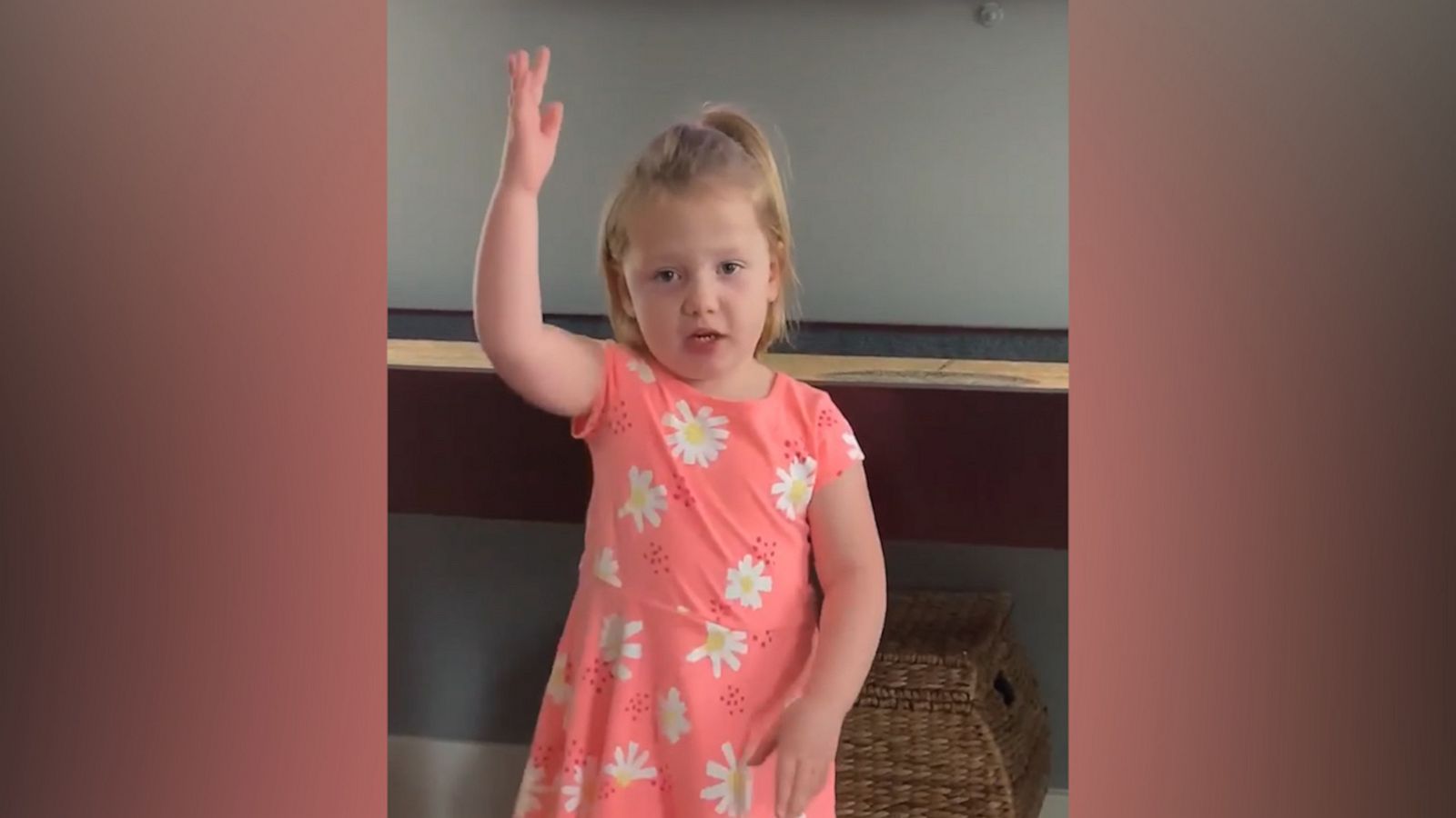 VIDEO: Little girl gives cute coronavirus update