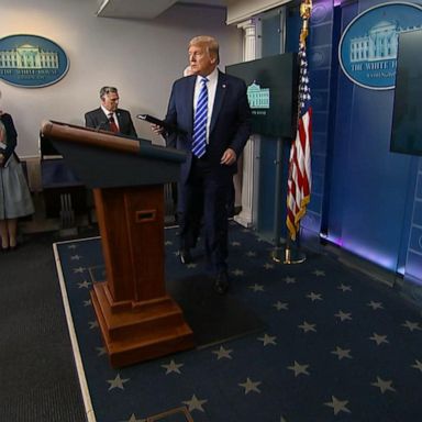 VIDEO: White House skips daily coronavirus briefing after Trump’s controversial comments