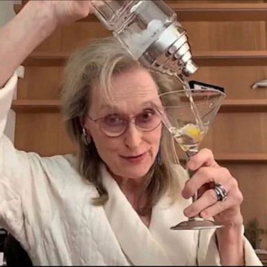 VIDEO: Meryl Streep sipping on a martini in a bathrobe is all of us