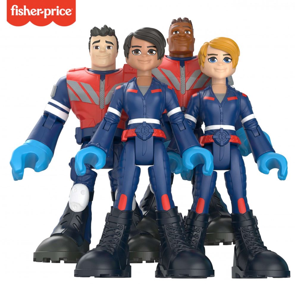 PHOTO: These 'EMT' action figures are part of Mattel's #ThankYouHeroes line. All net proceeds will go to #FirstRespondersFirst to support first responder healthcare workers.