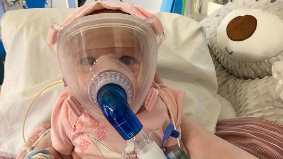 6monthold heart surgery patient gets guard of honor from