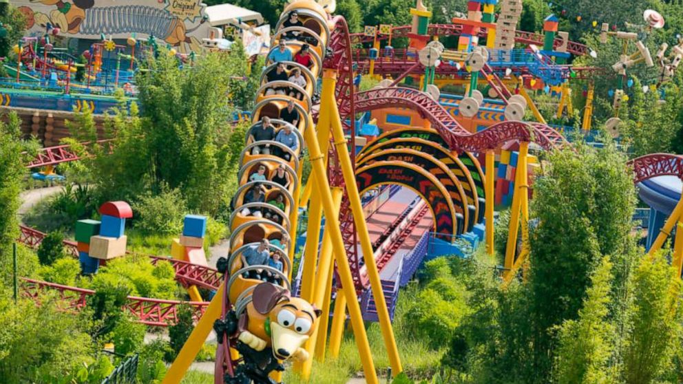 Take a virtual ride on Slinky Dog Dash at Walt Disney World