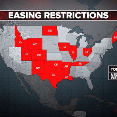 VIDEO: More states ease restrictions on restaurants, theaters and retail