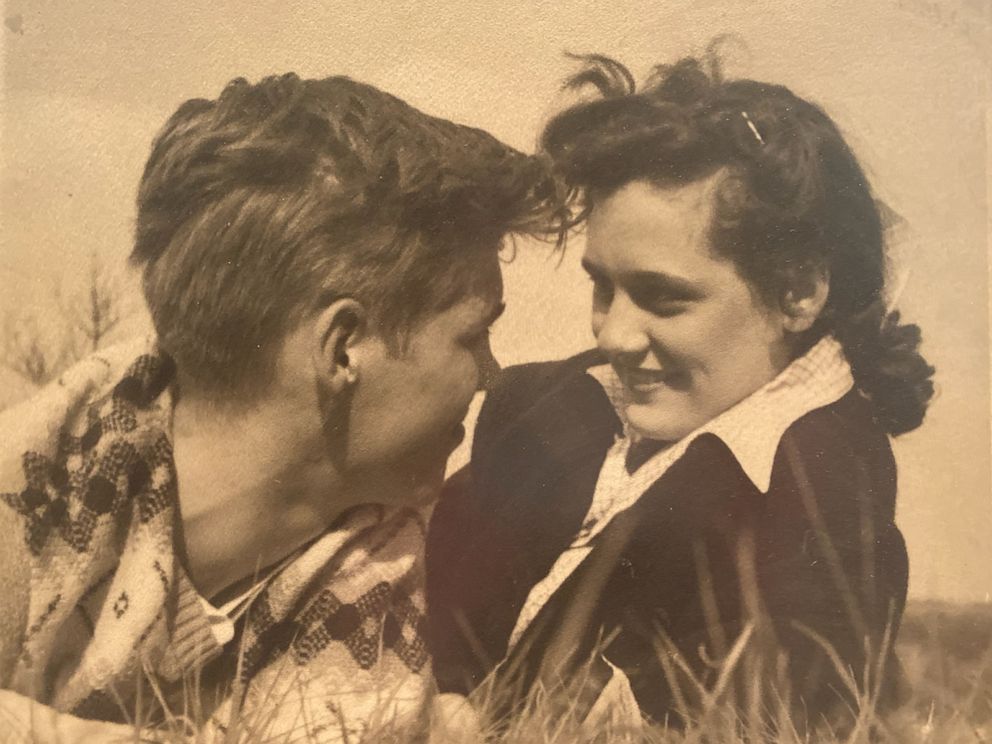 PHOTO: Tess and her husband Francis had this picture taken by friend and photographer Danny Ortez in 1947 – he called it “The Lovers” and entered it into a photo contest where it won.